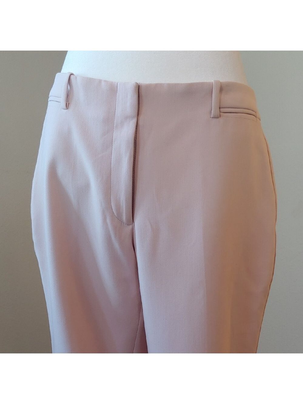 White House Black Market Slim Ankle Pants in Light Pink Women's size 12 Short - Picture 3 of 14